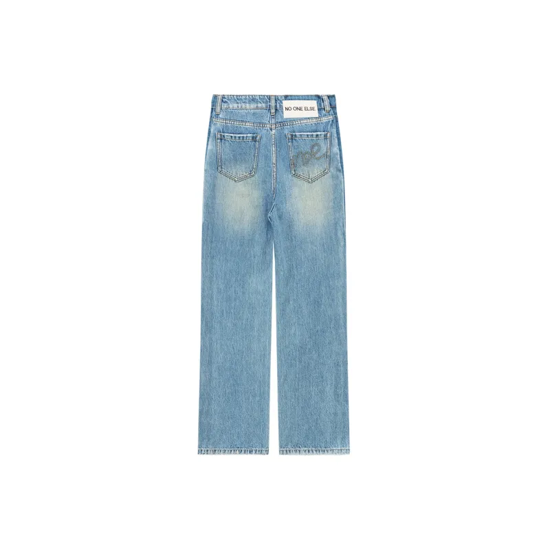 NO ONE ELSE Jeans Women's Denim Blue-1