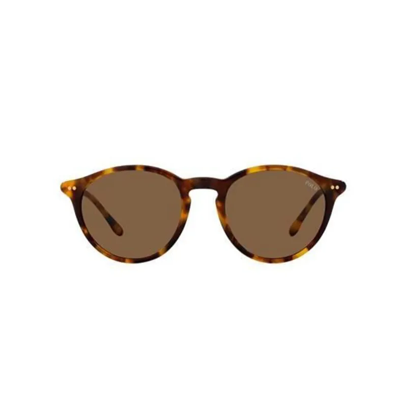 Polo Ralph Lauren Plate Frame Oval Sunglasses Men's Tortoiseshell-1
