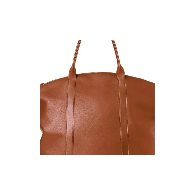 THE ROW Dante Leather Tote Bag Shopping Bag Handbag Extra Large Women's Brown-3