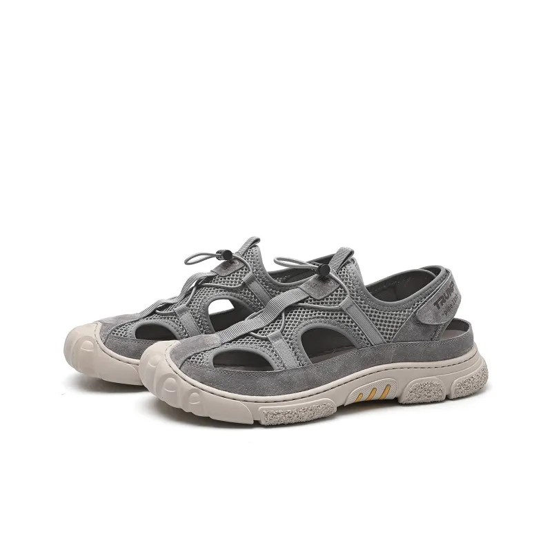 TRUMPPIPE Stylish Sandals Men's Gray-2
