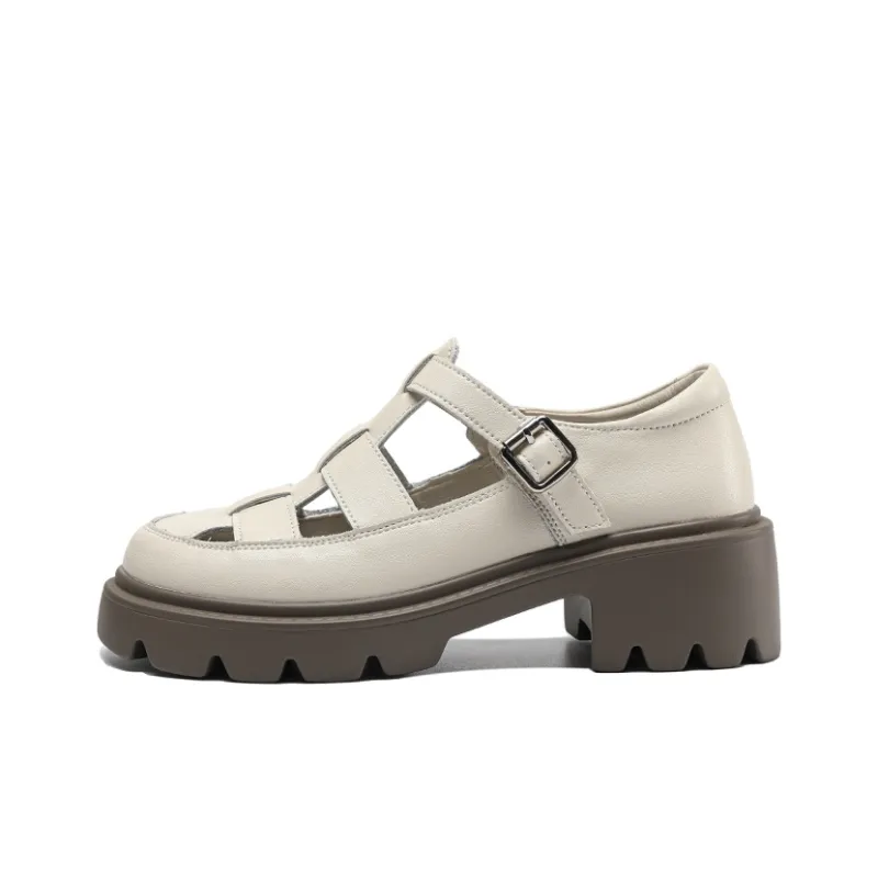ZHR Pig Cage Shoes Platform Shoes Women's-2