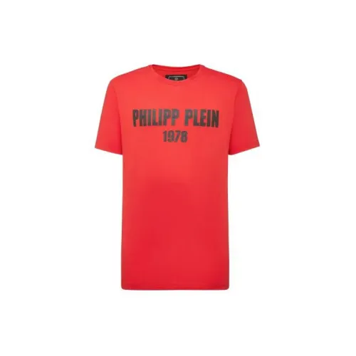 PHILIPP PLEIN T-Shirts Men Red