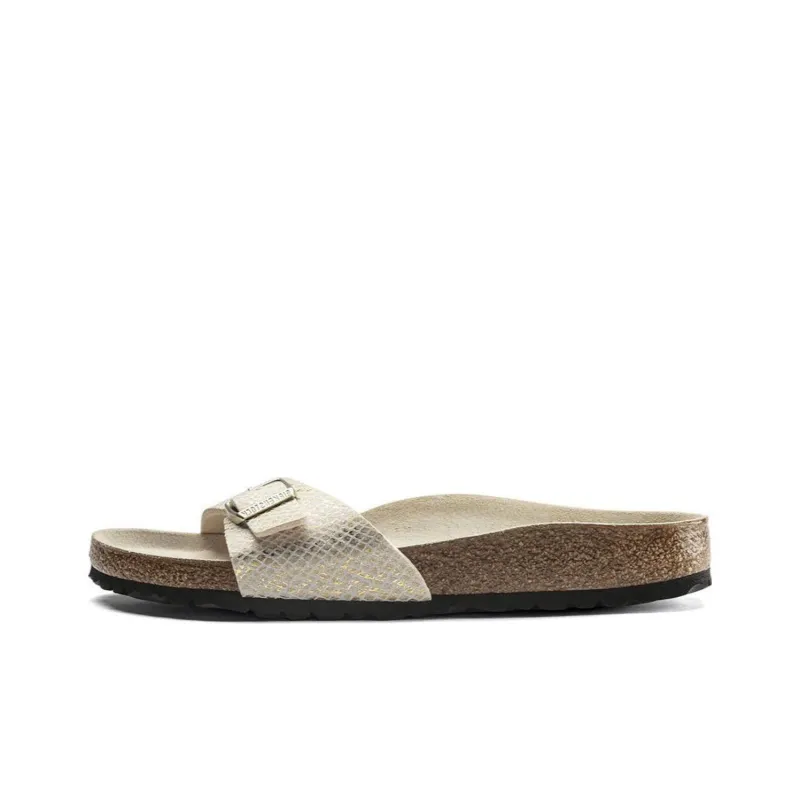 Birkenstock Madrid Narrow Fit Sandals 'Gold Python' Women's-0
