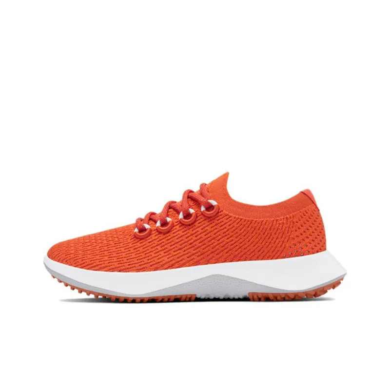 Allbirds Tree Dasher Anti-Slip Wear-Resistant Low-Top Running Shoes Men's Red Rust Orange-0