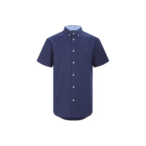 Tommy Hilfiger Shirts Men Navy Blue