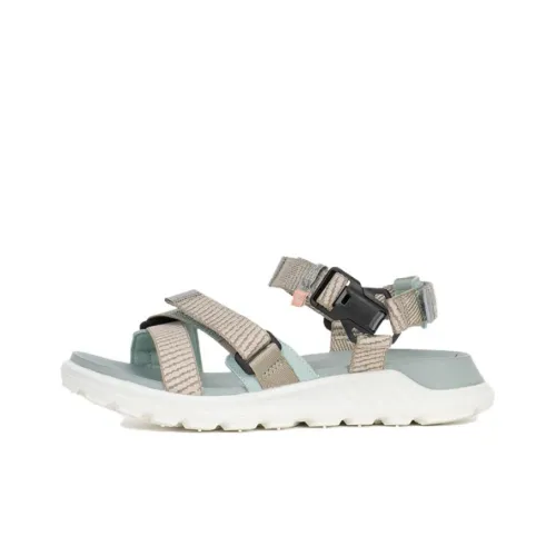 Ecco Stylish Sandals Women's Yellow Green