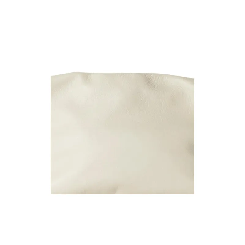 THE ROW Fine Grain Calfskin Clutch Regular Women's White-4