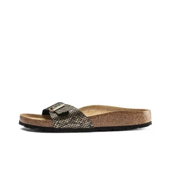 Birkenstock Madrid Narrow Fit Sandals 'Brown Python' Women's
