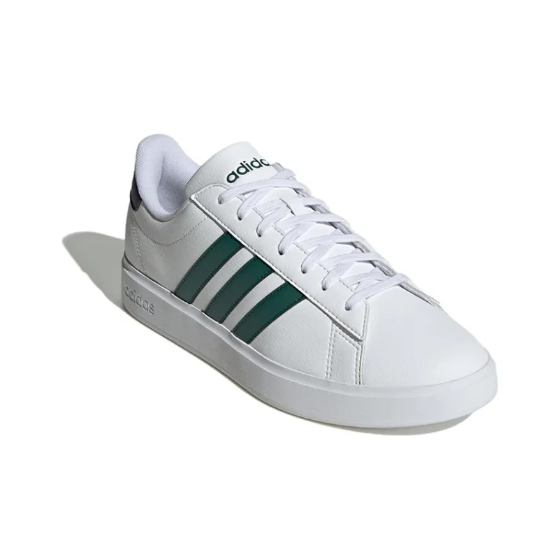 Adidas Neo Grand Court Cloud White Collegiate Green Shadow Navy-2