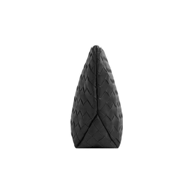 Bottega Veneta Cow Leather Toiletry Travel Bag Men's Black-2