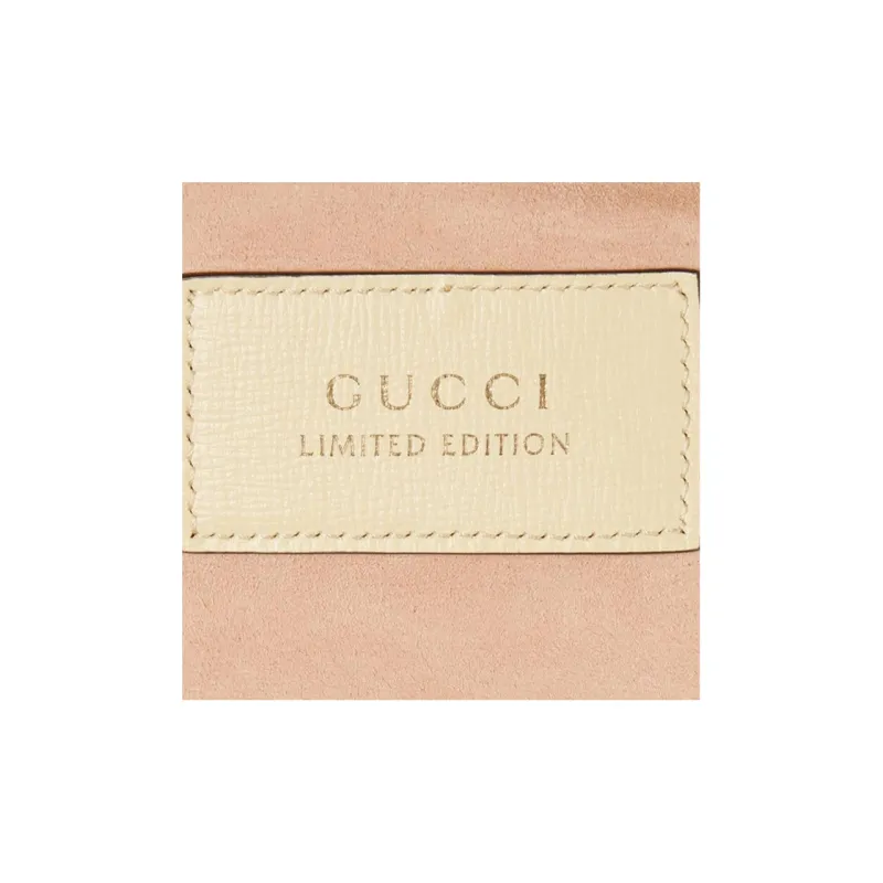 GUCCI Horsebit 1955 Leather Saddle Bag, Shoulder Bag, Crossbody Bag Trumpets Women's-6