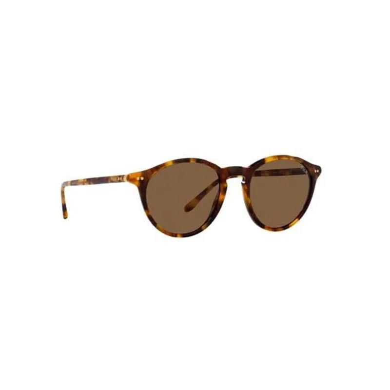 Polo Ralph Lauren Plate Frame Oval Sunglasses Men's Tortoiseshell-0