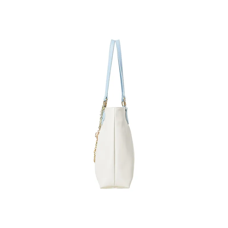 Miffy PU Tote Bag, Shopping Bag, Women's Bag, Shoulder Bag Women's White Blue/White-3
