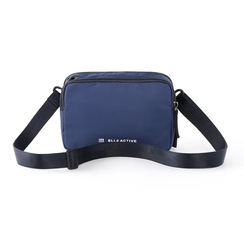 Elle Active Fabric Creative Shoulder Bag, Crossbody Bag Women's Red/Blue Color-4