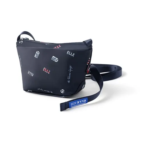 Elle Active Fabric Shoulder Bag, Crossbody Bag Medium Size Women's Blue