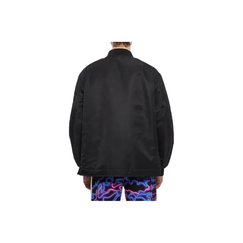 Valentino Optical Zip-Up Bomber Jacket-1