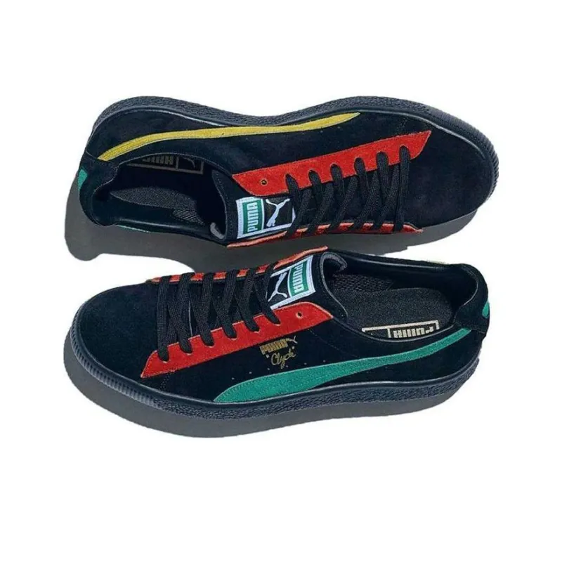 PUMA Clyde Mij Rc Gs 'Black Green'-3