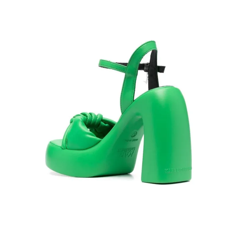 KARL LAGERFELD 120mm Knot-detail Sandals-4
