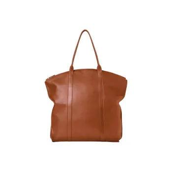 THE ROW Dante Leather Tote Bag Shopping Bag Handbag Extra Large Women's Brown