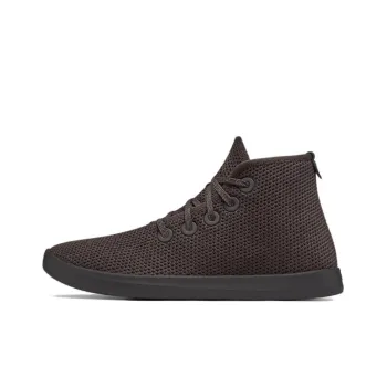 Allbirds Tree Toppers Slip-Resistant Cushioning High-Top Skateboard Shoes Men's Charcoal Sand Gray