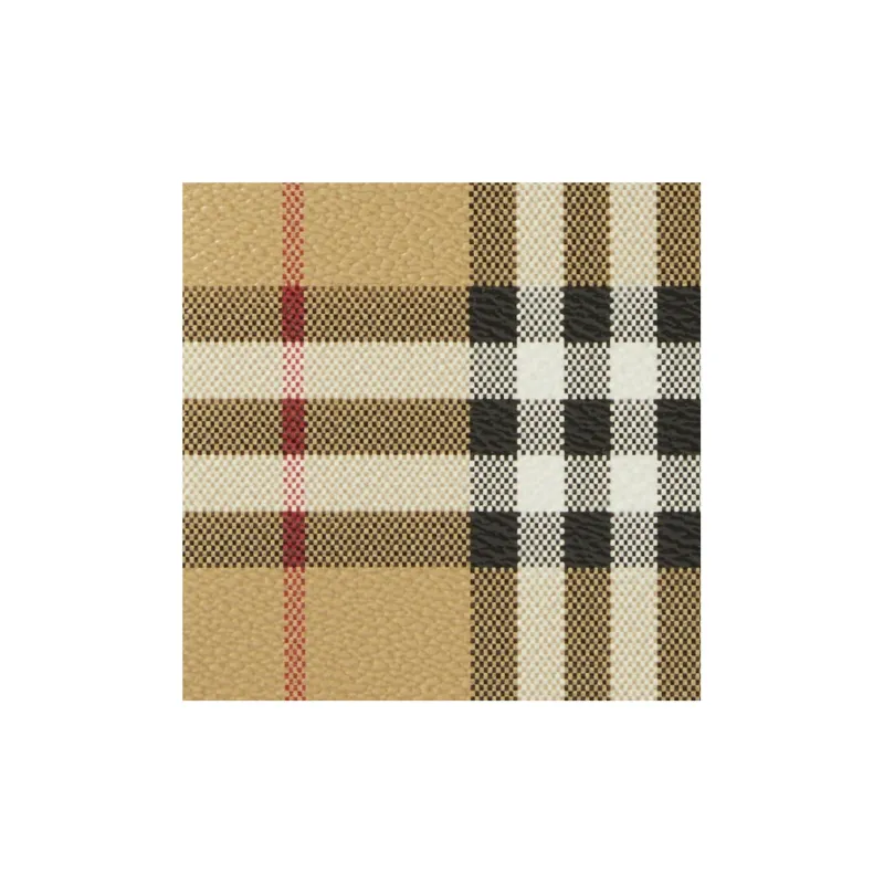 Burberry Check print Bi fold Wallet-4
