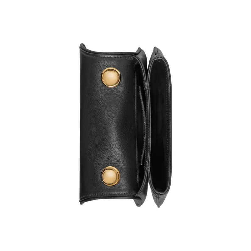 GUCCI Blondie Leather Shoulder Bag Crossbody Bag Mini Women's Black-10