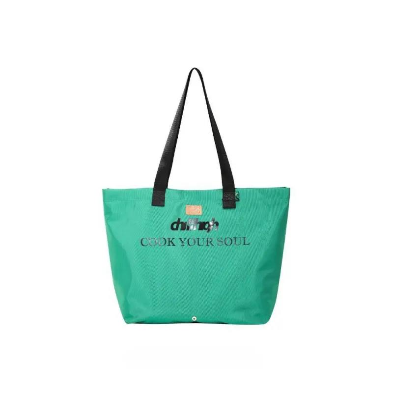 ChillHigh Nylon Fabric Tote Bag Shopping Bag Shoulder Bags Large Size Unisex-6