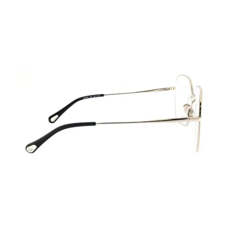 Chloé Eyeglass Frames Women's Silver-2