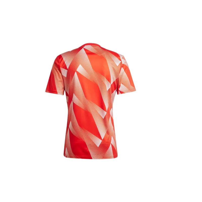 Adidas T Shirts Men Red White-1
