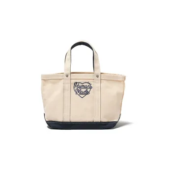 HUMAN MADE Canvas Bag, Tote Bag, Shopping Bag, Handbag, Shoulder Bag Trumpets Unisex Beige