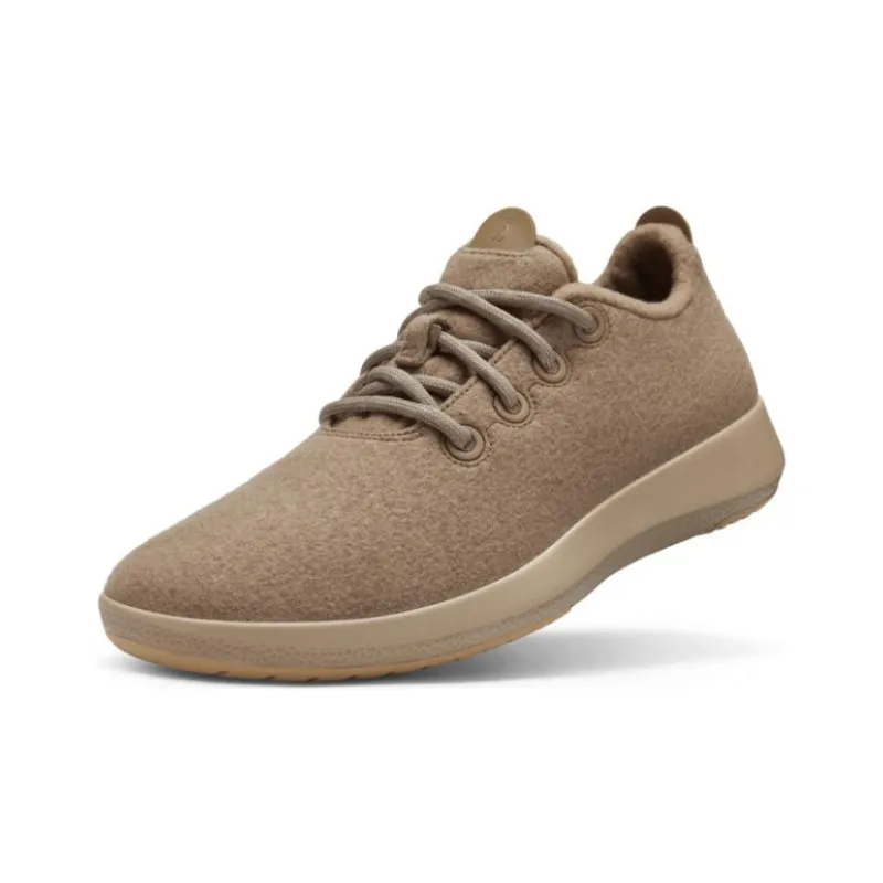 Allbirds Mizzle Anti-Slip Wear-Resistant Low-Top Sports Casual Shoes Women's Yellow Mud-1
