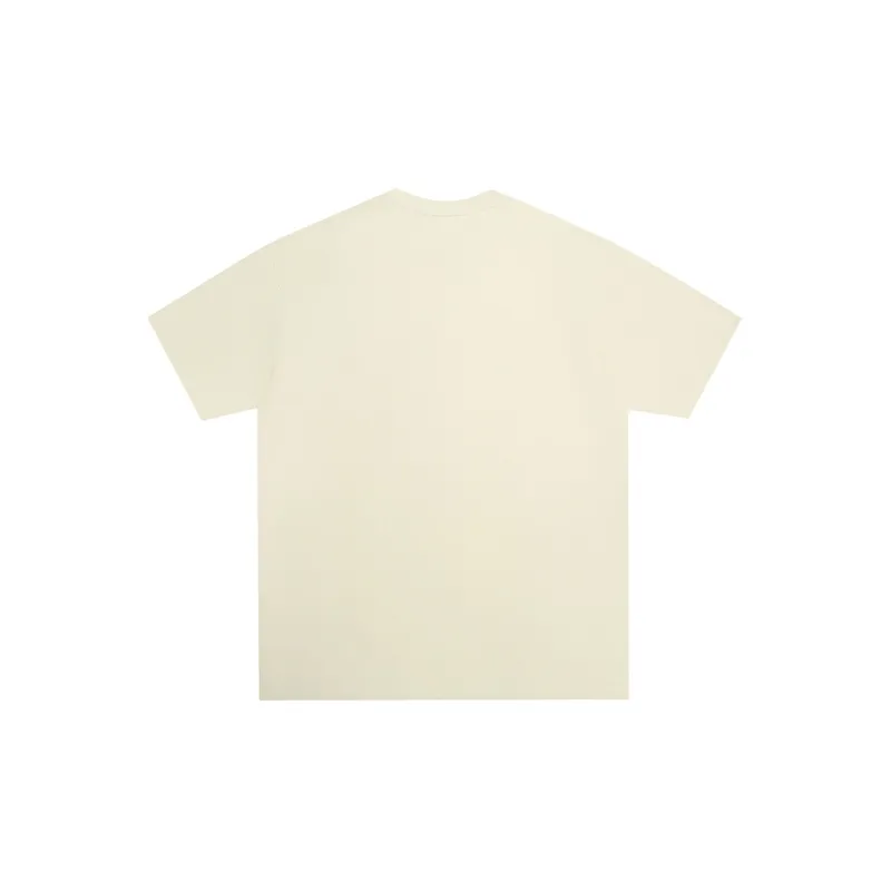Toos. T Shirts Unisex Ecru-1