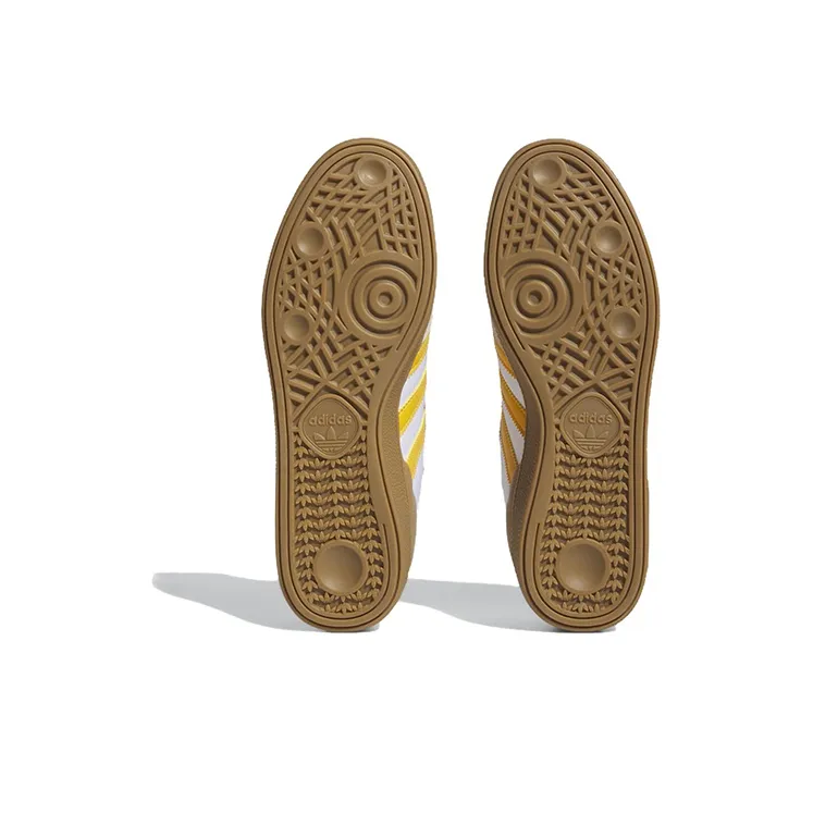 Adidas Originals Busenitz Shoes 'Crystal White Yellow Gum'-5