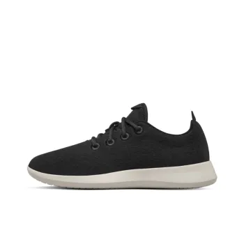 Allbirds Wool Runner Cushioning Low-Top Sports Casual Shoes Women's Infinite Black