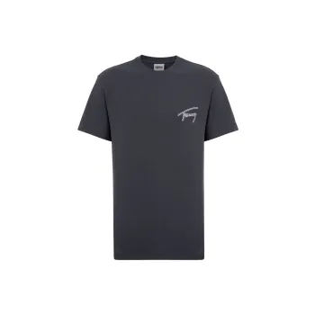 Tommy Hilfiger SS23 T Shirt Unisex Black Gray