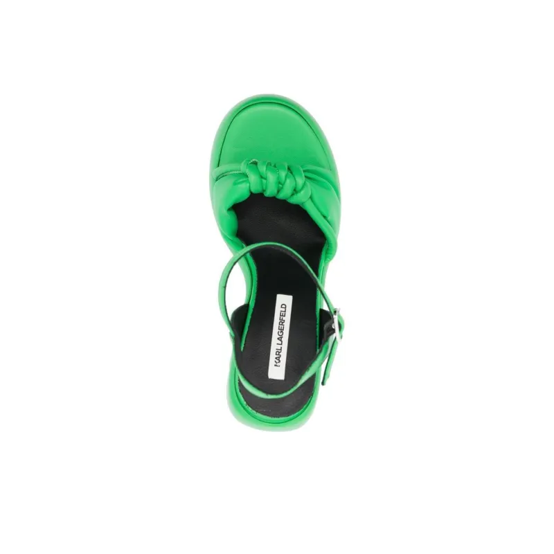 KARL LAGERFELD 120mm Knot-detail Sandals-3