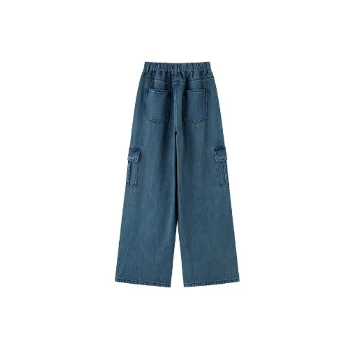 Luqingyi Jeans Women's Dark Blue-1