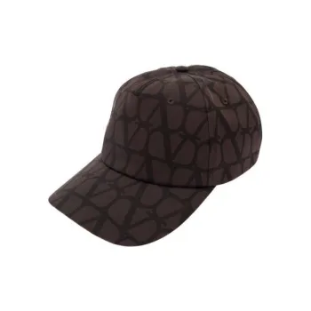 Valentino Polyester Baseball Caps Men's Brown