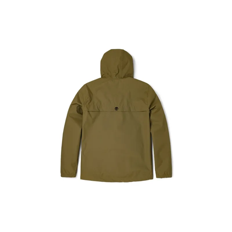 Timberland Outdoor Hiking Waterproof And Windproof Windbreaker Jacket Unisex Dark Olive Green-1