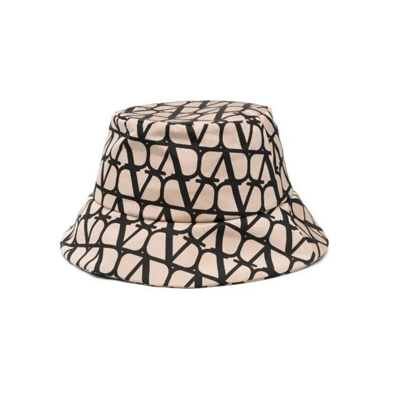 Valentino Cotton Bucket Hats Women's White-0