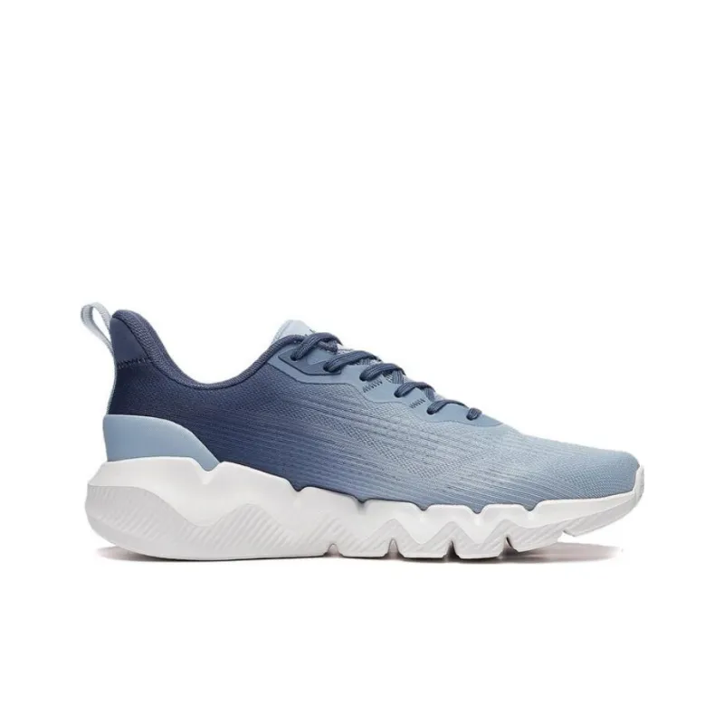 LiNing Spirituality Anti-Slip And Wear-Resistant Support Low-Top Running Shoes Men's Celestial Blue-1