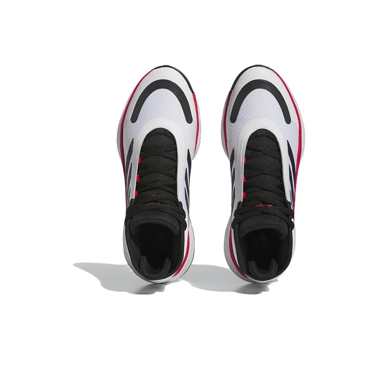 Adidas Bounce Legends Shoes 'White Black Scarlet'-3