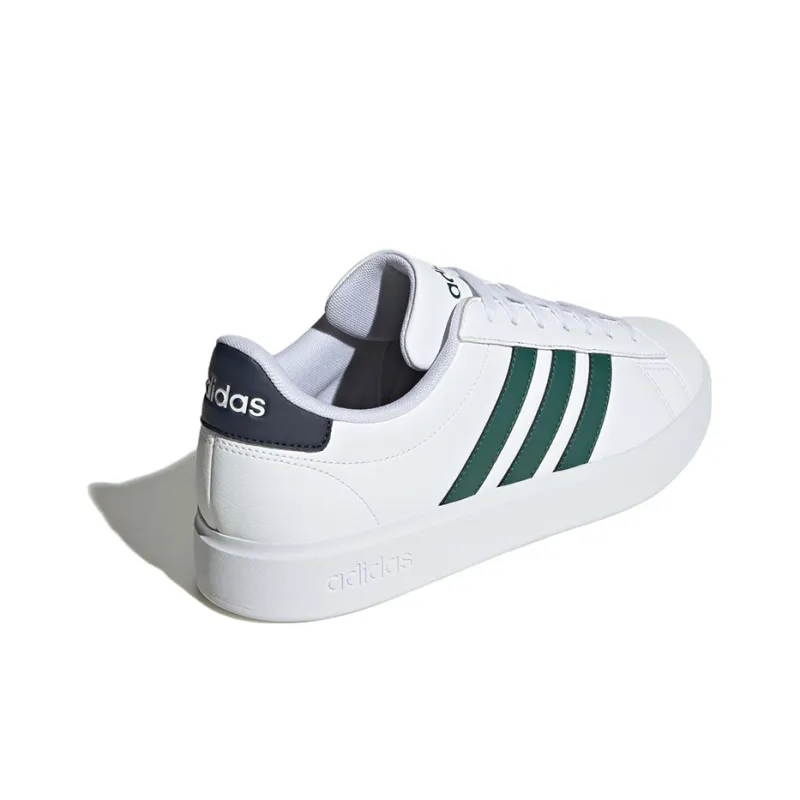 Adidas Neo Grand Court Cloud White Collegiate Green Shadow Navy-3