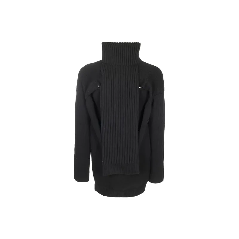 Bottega Veneta Ribbed Roll Neck Jumper-1