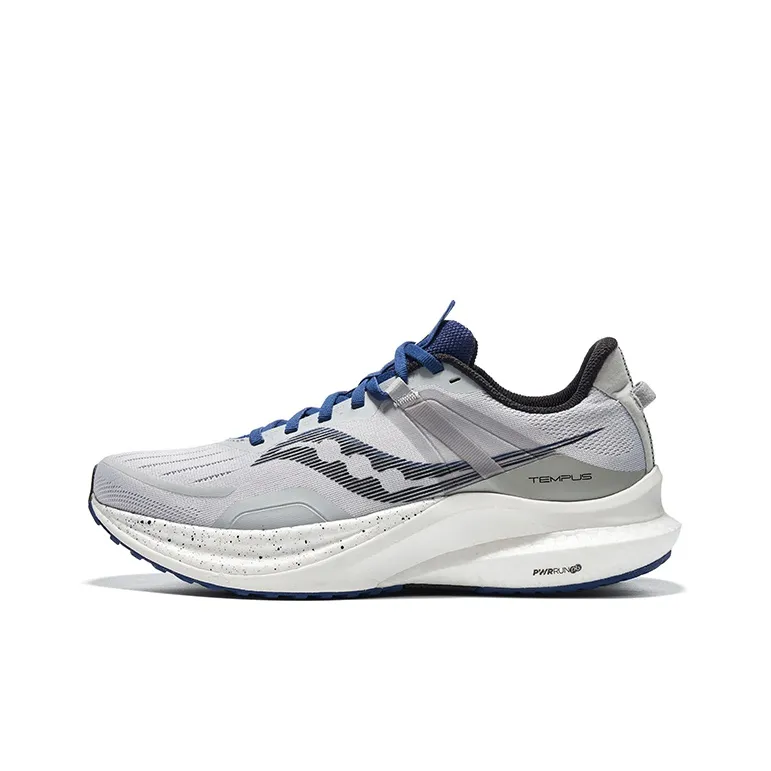 Saucony Tempus Support Low Top Casual Running Shoes Men's Gray-0