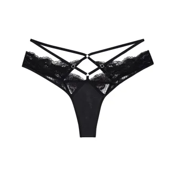 Victoria's Secret Underpants Women's Black