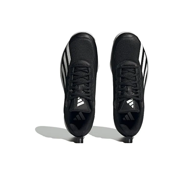 Adidas Courtflash Speed Core Black Cloud White Matte Silver-4
