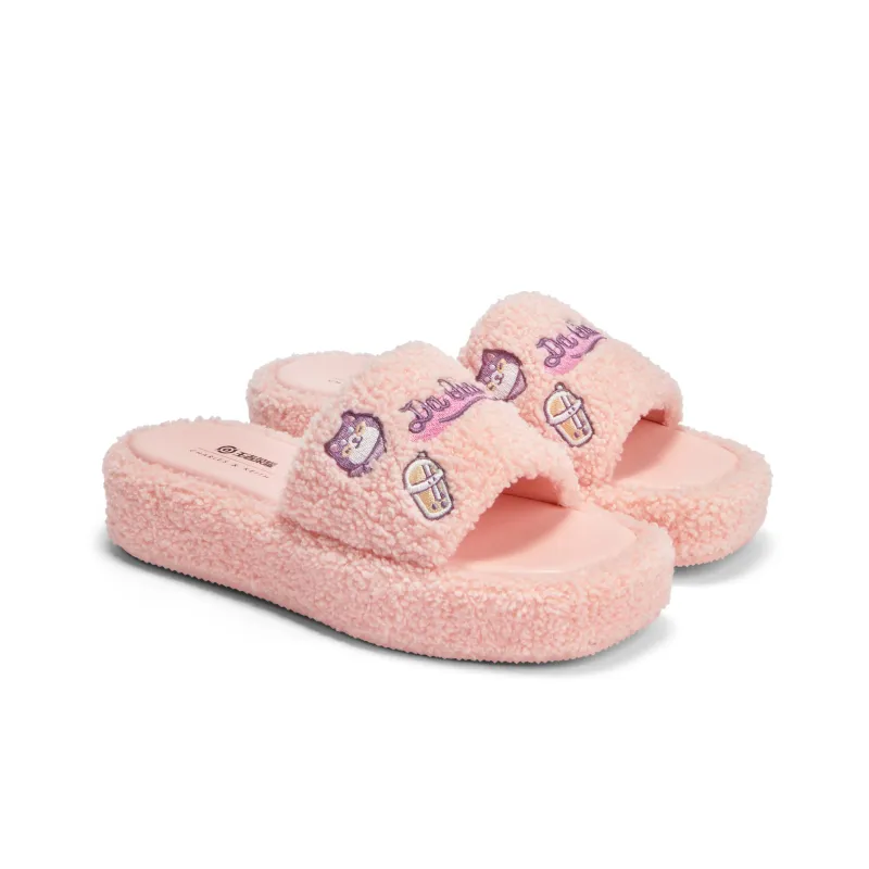 CHARLES&KEITH Glory Of Kings Collaboration Series Composite Sole Slide Slippers Women's-7