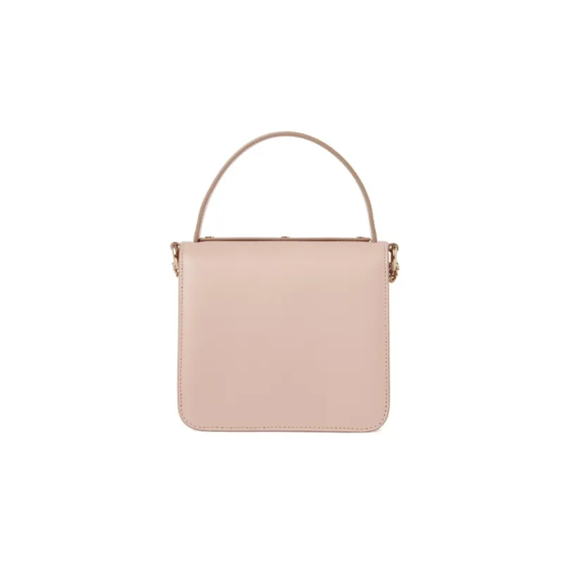 Chloe Calfskin Shoulder Bag Crossbody Bag Handbag Small Size Women's Pink-1