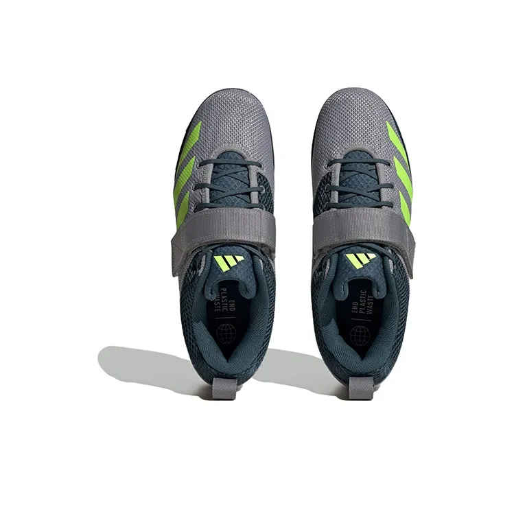 Powerlift 5 Adidas 'Grey Lucid Lemon'-4